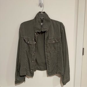 ✨  Like New Le Jean Green Jacket ✨